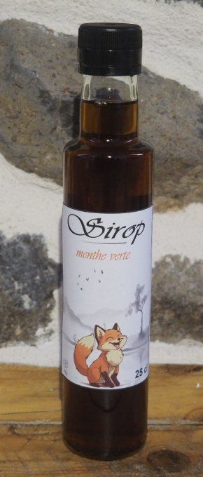 Sirop Menthe verte