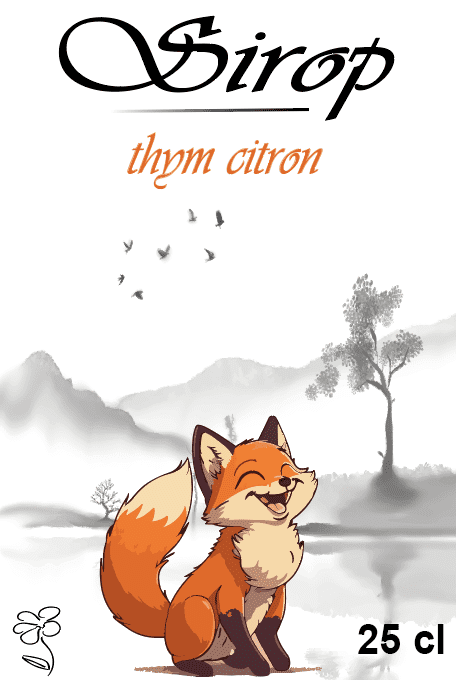 Sirop Thym Citron